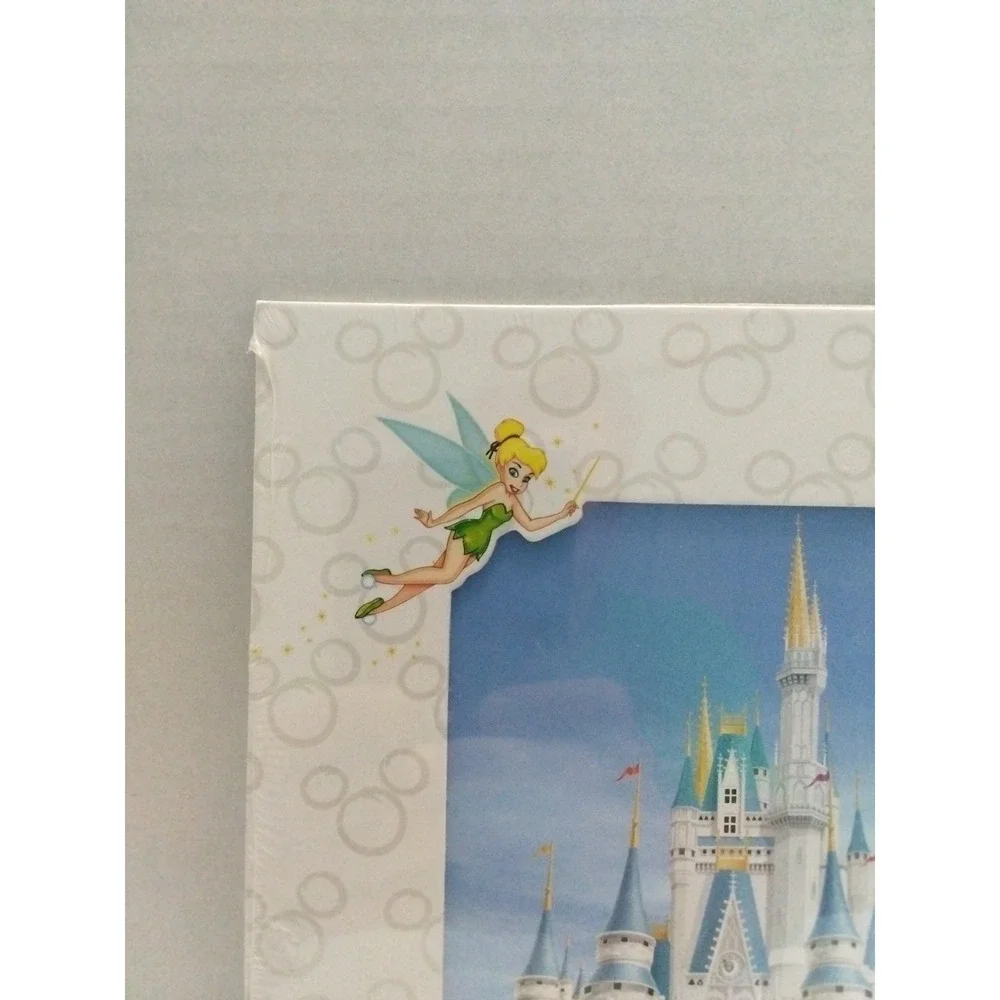 Walt Disney World Matted Print 8" X 10'" Tinker‎ Bell And Magic Kingdom Sealed - Picture 2 of 5